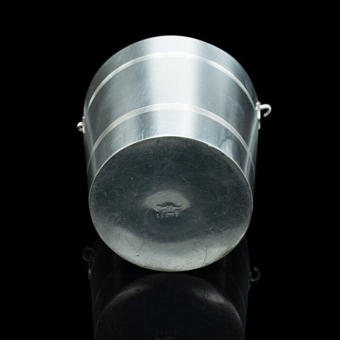 english edwardian silver plated ice bucket 1910s 10