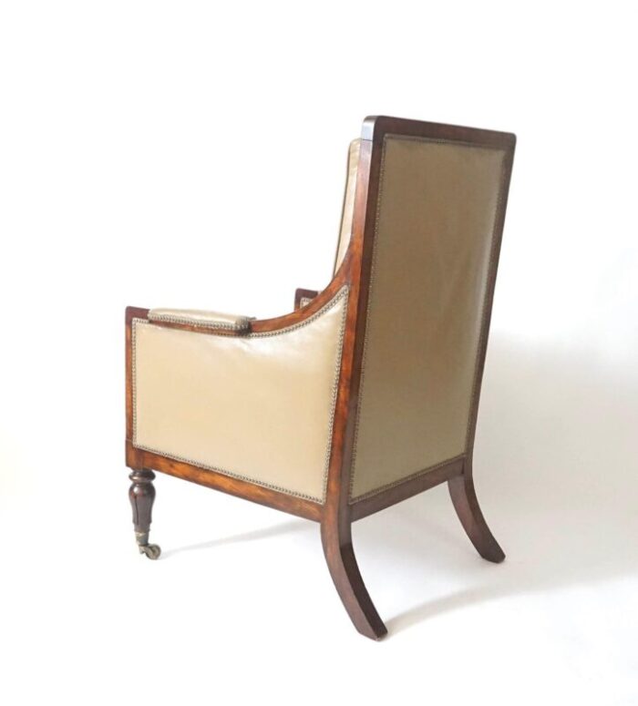 english late regency william iv rosewood leather bergere circa 1835 2026