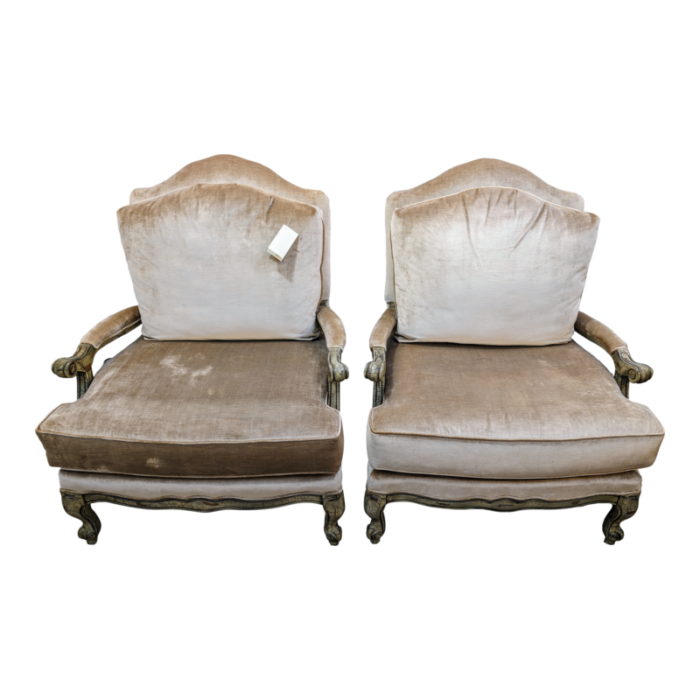 fairfield pair of bergere chairs 4271