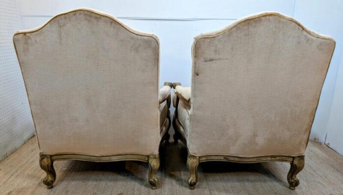 fairfield pair of bergere chairs 6346