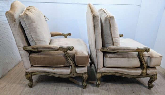 fairfield pair of bergere chairs 9061