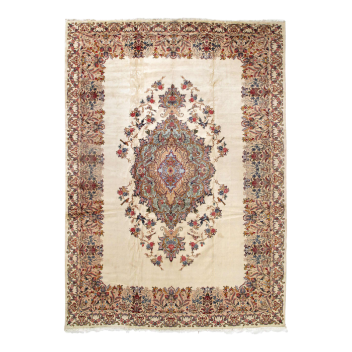 fine hand knotted persian vintage tabriz 0851