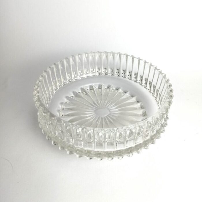 french lead crystal shell 1960 1