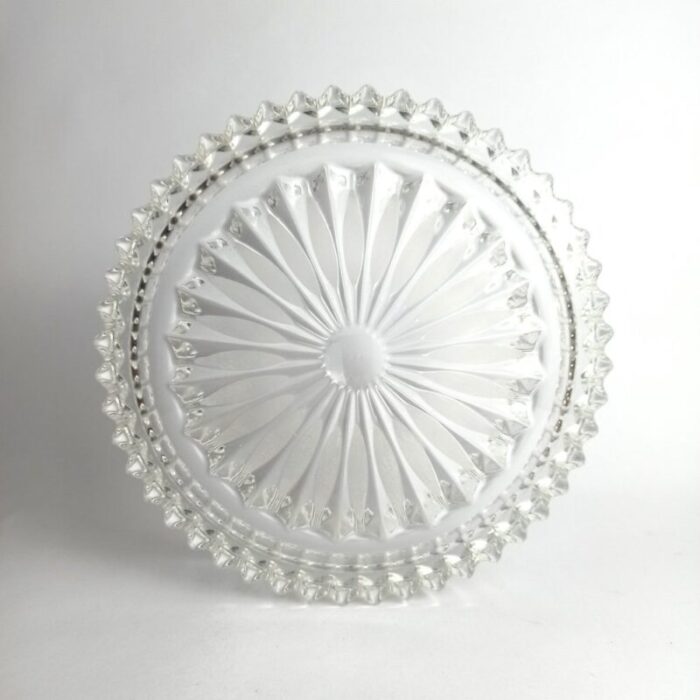 french lead crystal shell 1960 4