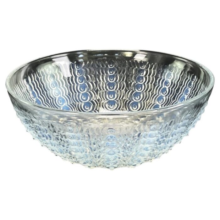 glass oursins bowl attributed to rene lalique 1930s 1