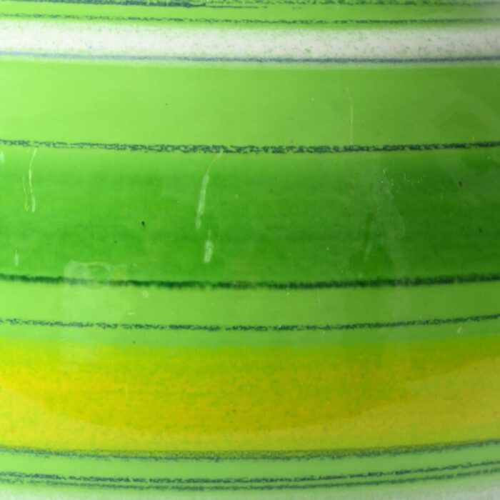 green colored vase by aldo londi for bitossi 10