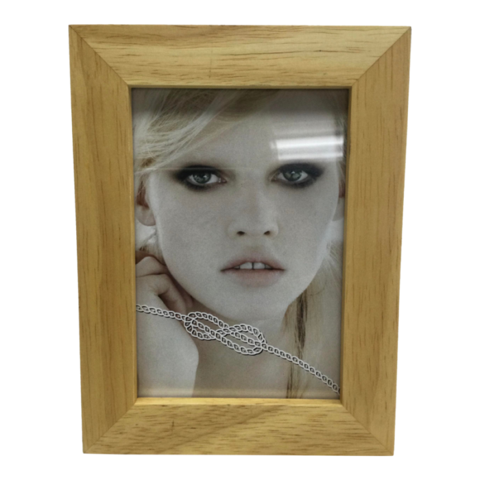 hand finished solid beechwood photo frame 7324