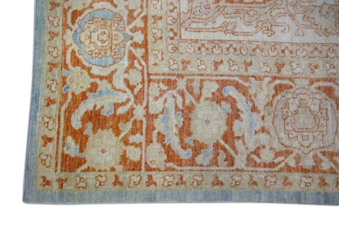 hand knotted modern turkish finewoven oushak rug luxurious oriental design 101 x 1311 2974