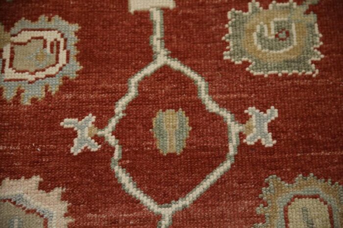 handmade modern turkish oushak rug 10 x 134 7907