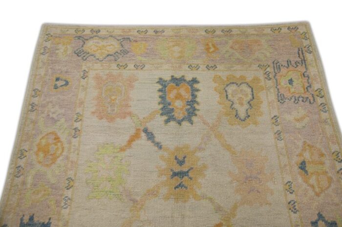 handmade modern turkish oushak rug 310 x 58 9637