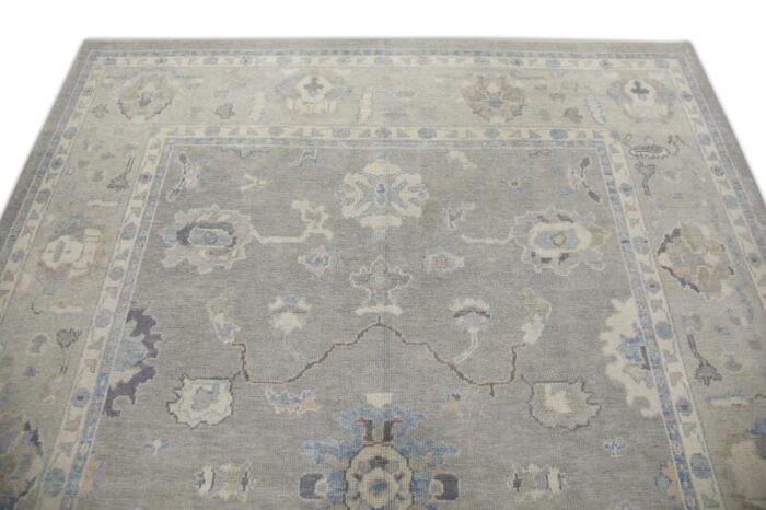 handmade modern turkish oushak rug 79 x 101 2344