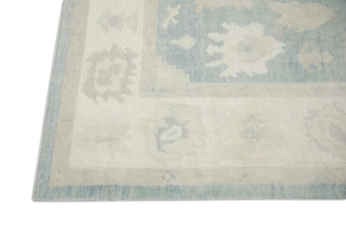 handmade modern turkish oushak rug 82 x 92 6091