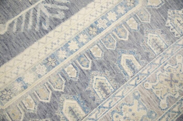 handmade modern turkish oushak rug 94 x 1211 oriental wool rug 4773