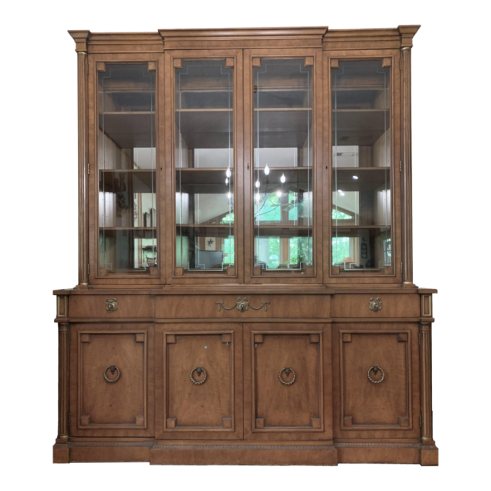 henredon french regency china cabinet 5368