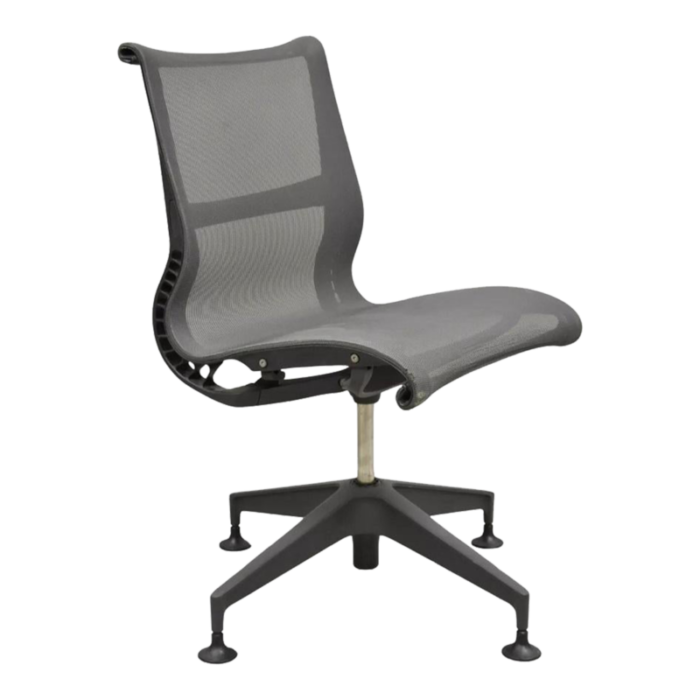 herman miller setu side chair metal mesh desk office swivel chair single 8611