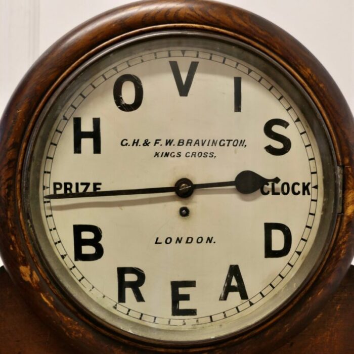 hovis prize clock by g h f w bravington london 1890s 6