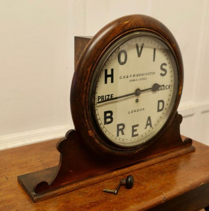 hovis prize clock by g h f w bravington london 1890s 7