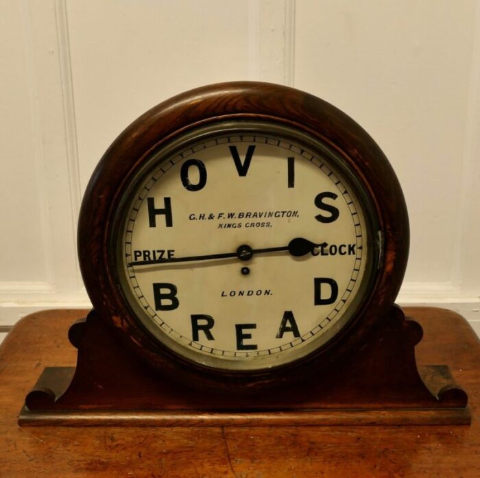 hovis prize clock by g h f w bravington london 1890s 8