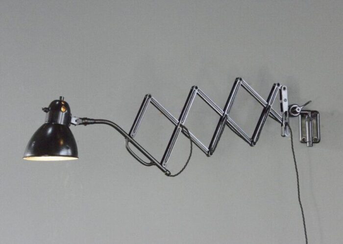 industrial scissor lamp 1930s 1721