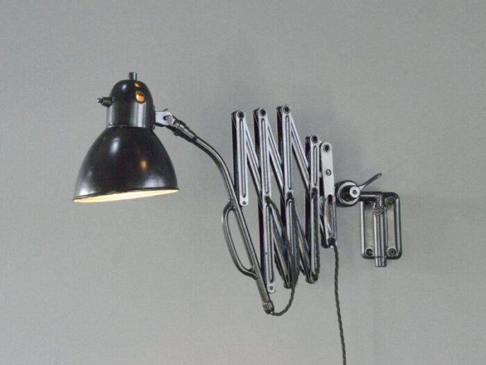 industrial scissor lamp 1930s 2875