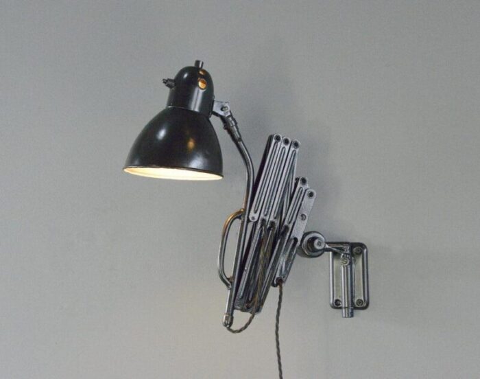 industrial scissor lamp 1930s 6977