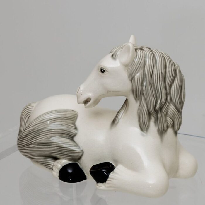 italian cavallino horse by giovanni gariboldi for richard ginori 1930 6