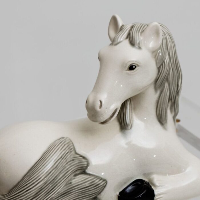 italian cavallino horse by giovanni gariboldi for richard ginori 1930 8