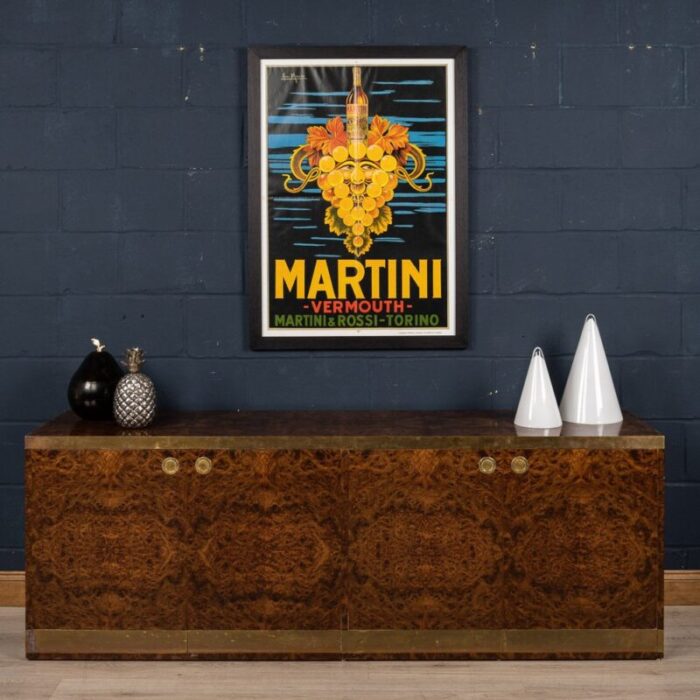 italian framed advertising poster for martini 1970 3