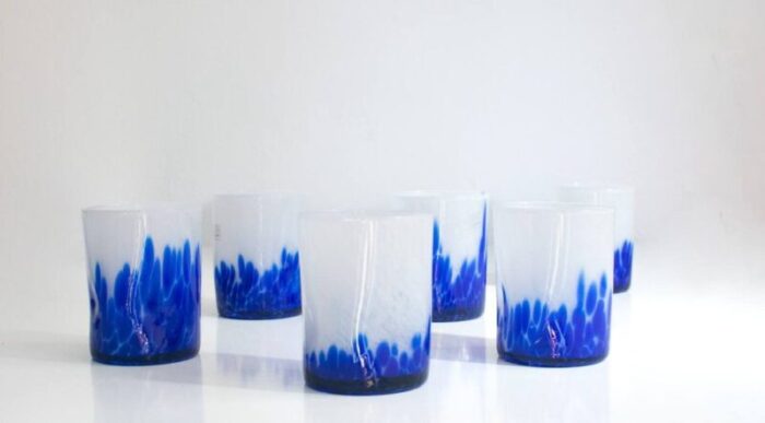 italian modern glasses from ribes the art of glass set of 6 4