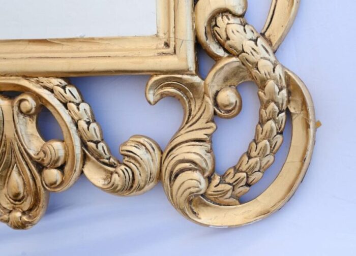 italian rococo gilt mirror 5