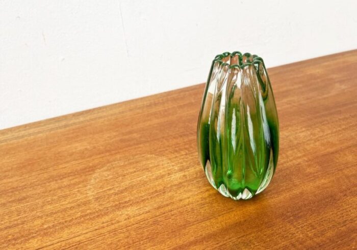 italian sommerso murano glass vase attributed to barovier toso 1970s 12