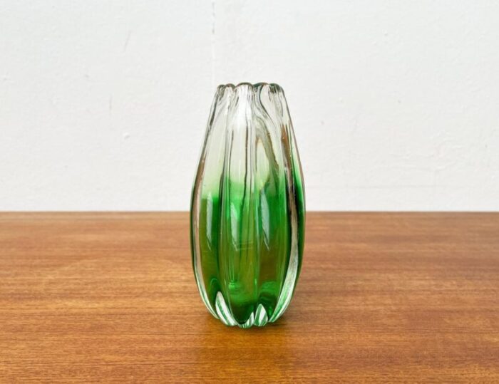 italian sommerso murano glass vase attributed to barovier toso 1970s 16