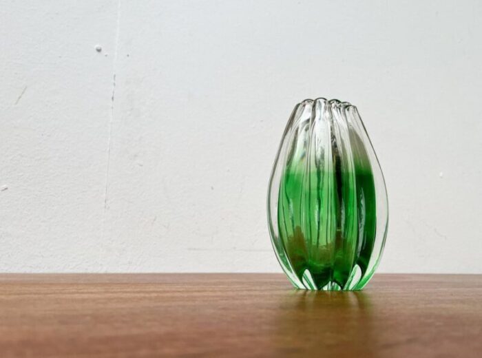 italian sommerso murano glass vase attributed to barovier toso 1970s 2