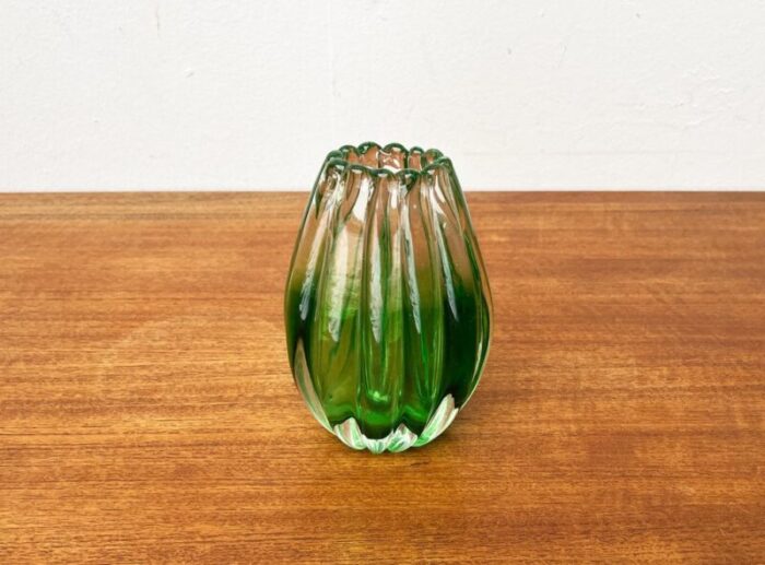 italian sommerso murano glass vase attributed to barovier toso 1970s 4