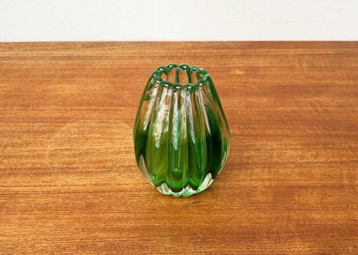 italian sommerso murano glass vase attributed to barovier toso 1970s 9