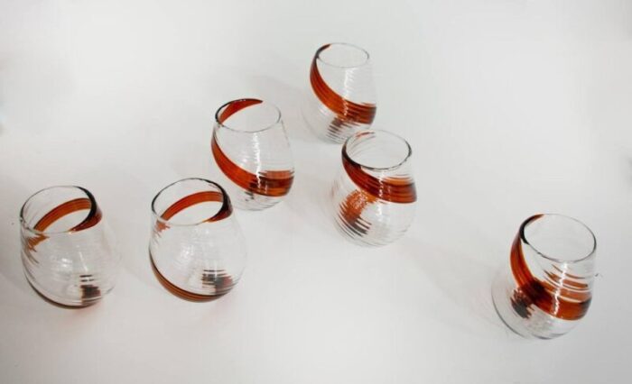 italian whiskey drinking glasses by maryana iskra set of 6 12