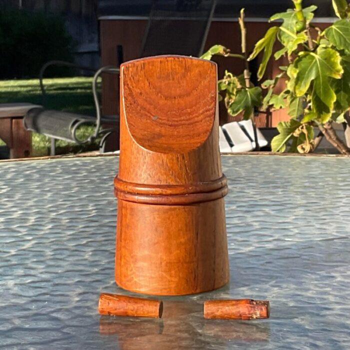 jens quistgaard vintage teak salt and pepper dansk denmark 1960s 8652