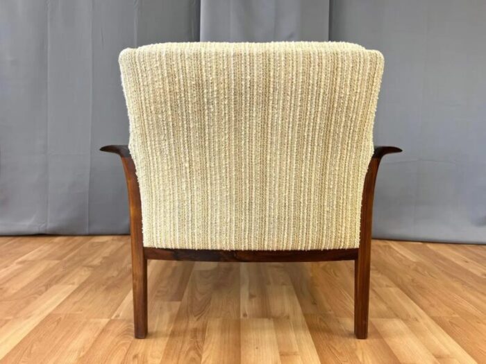 knut ster for vatne mbler rosewood and upholstery lounge chair 1976 2901