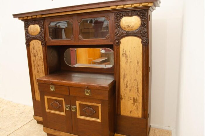 large art nouveau sideboard austria hungary 1915 0420