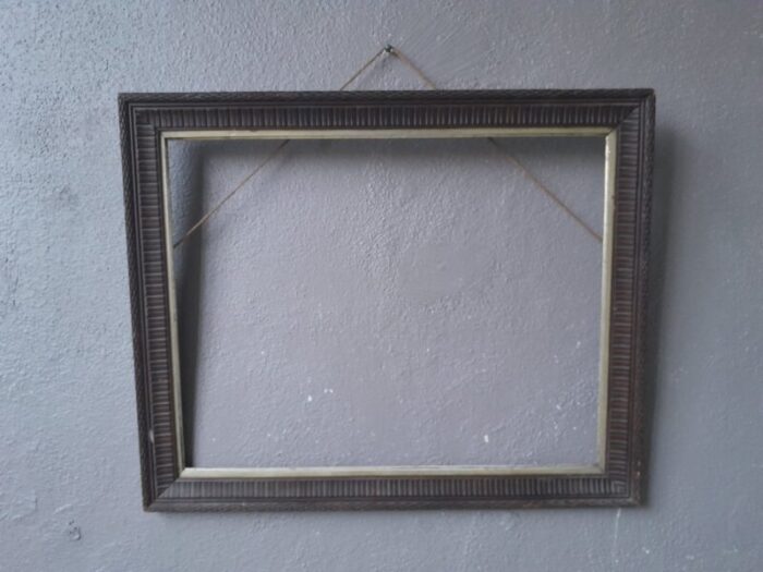 large carved wooden frame 6