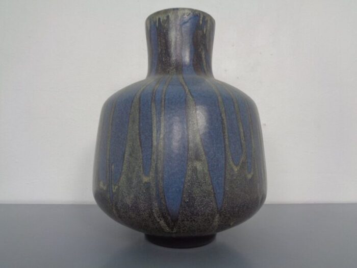 large ceramic model 7847 floor vase from karlsruher majolika germany 1970s 1