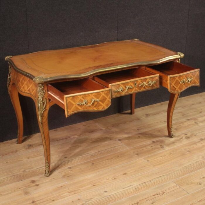 large french napoleon iii style writing desk 1960 5230