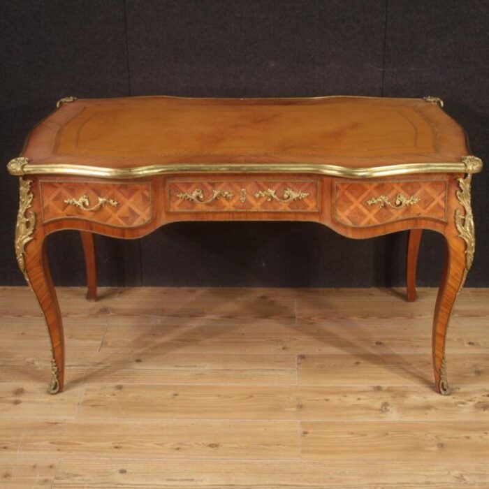 large french napoleon iii style writing desk 1960 6984