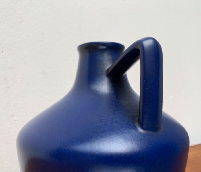 large mid century german minimalist carafe vase from ilkra 1960s 15