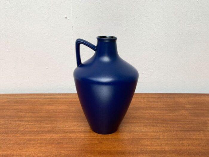 large mid century german minimalist carafe vase from ilkra 1960s 4