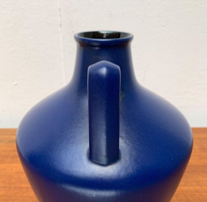 large mid century german minimalist carafe vase from ilkra 1960s 5