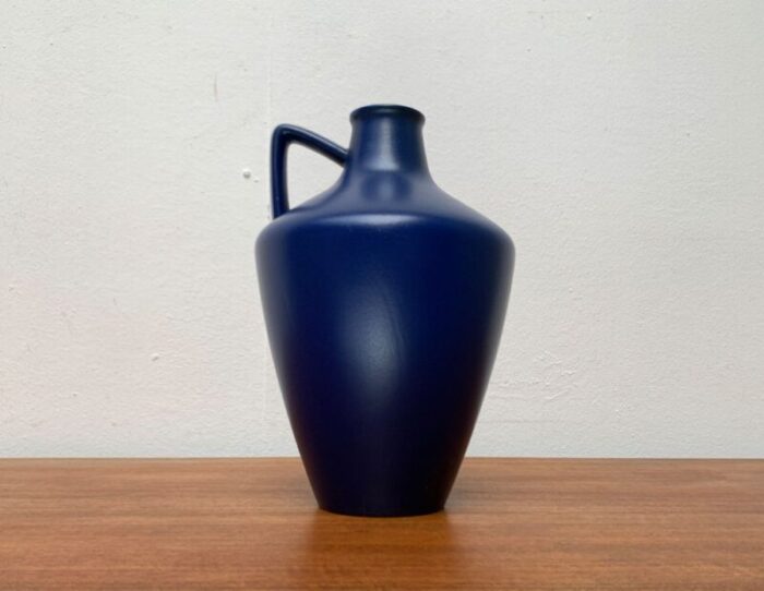 large mid century german minimalist carafe vase from ilkra 1960s 6