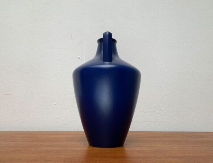 large mid century german minimalist carafe vase from ilkra 1960s 7