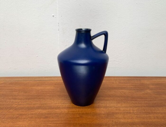 large mid century german minimalist carafe vase from ilkra 1960s 8