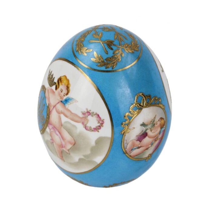 large porcelain easter egg 4